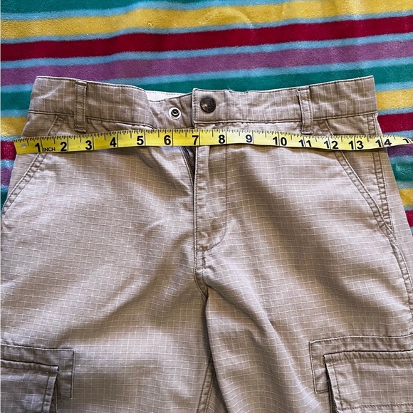 Kids Polo Ralph Lauren Pants Brown Cotton Drawstring Button Fly Size S(8) - Picture 10 of 16